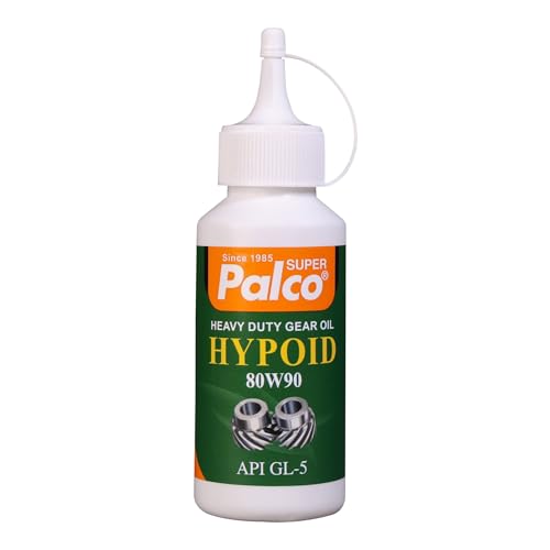 Image of PALCO 80W90 Heavy Duty Hypoid Gear Oil 120ml (Pack of 1) Premium API GL-5 Lubricant for Differential Rear Axles Gear Boxes Bike Motorcycle & Off-Highway Equipment Ensuring Smooth & Efficient Operation