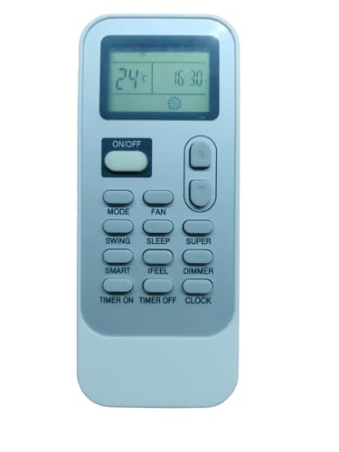 Image of Ac Remote Control Compatible For Whirlpool Ac Remote For Split & Window Ac (Model 2), White