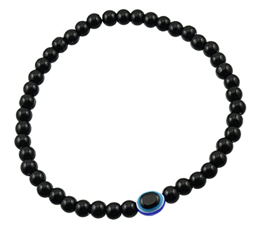 High Trendz Designer Divine Black Beads Evil Eye Strechable Anklet for Women | Girls (B08WLY3V13) Amazon Price History, Amazon Price Tracker