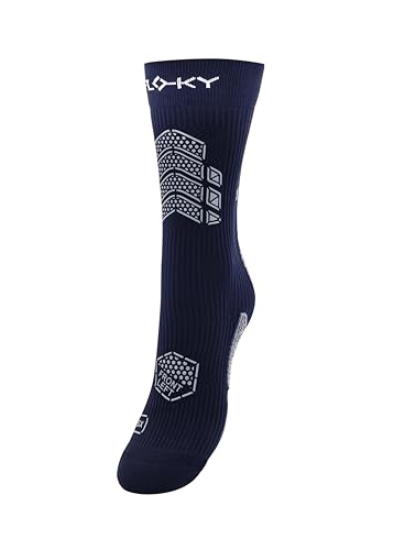 FLOKY - Axist 3D - Calcetines Biomecánicos Deportivos - Azul Marino - Talla XS/S - T1