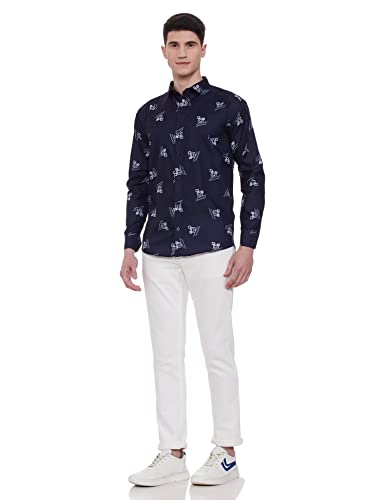 Image of Women's DEZIER Men's Printed Regular Fit Shirt