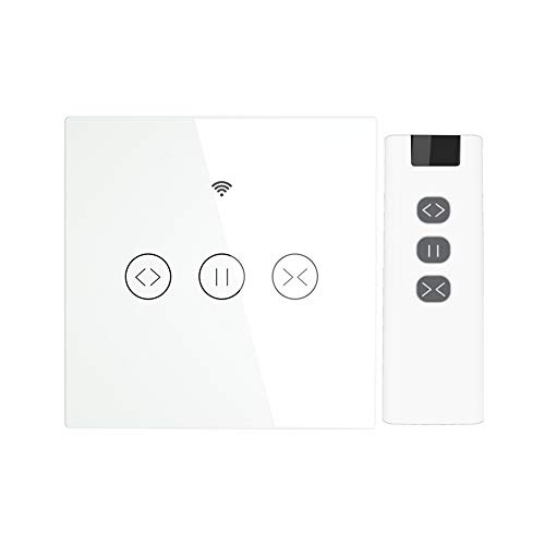 DECDEAL 90-250V WiFi Cortina Interruptor APP Controle Remoto Controle de Voz Compatível com Alexa As