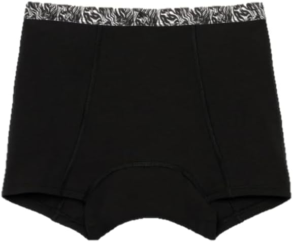 Thinx Teens Period Underwear Overnight Boyshort, Leakproof, Reusable, Holds 12 Tampons, Odor Control