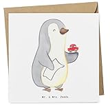 Mr. & Mrs. Panda Grußkarte Autohändler Herz - Geschenk, Führerschein, Neues Auto, Klappkarte, Gebrauchtwagenhändler, Glückwunschkarte, Fahrschule, faltkarte, anlasskarte, doppelkarte