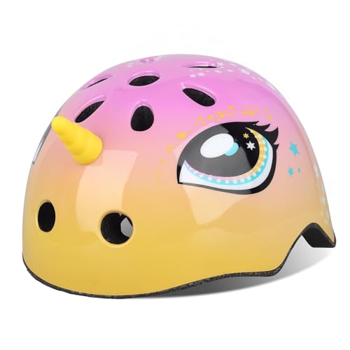 Image of Toddler Kids Bike Helmet, Adjustable and Multi-Sport, 3 Sizes for Ages 1-2-3-5-8-14 Years Child Infant Boys Girls