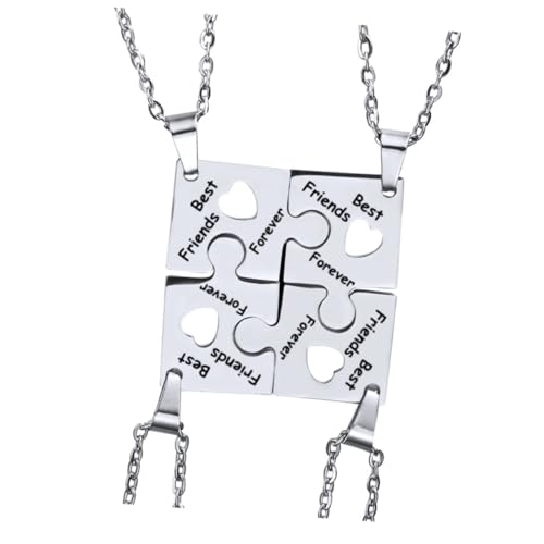SOIMISS Collana Girocollo Donna in Acciaio Inossidabile Gioielli Amicizia Bff