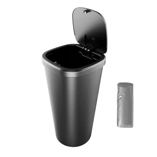 Contenedor de basura para coches y organizador automático negro