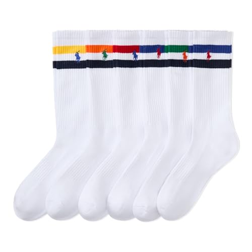 Polo Ralph Lauren Men's Classic Sport Performance Cotton Crew Socks