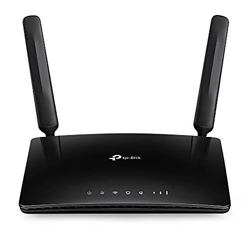 Image of TP-Link N300 300 Mbps 2.4GHz 4G LTE Telephony Wireless WiFi Wi-Fi Router, SIM Slot Unlocked, Two Rem