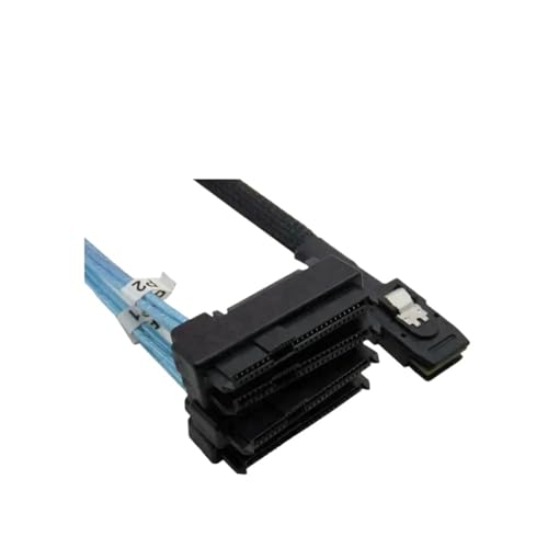 Cable SFF-8087 a 4 SATA con alimentación 1M miniatura 2