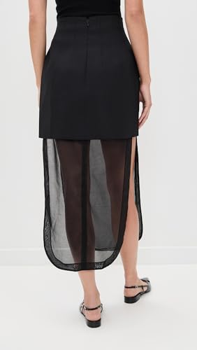 Women's Basque Skirt with Organza Layer3