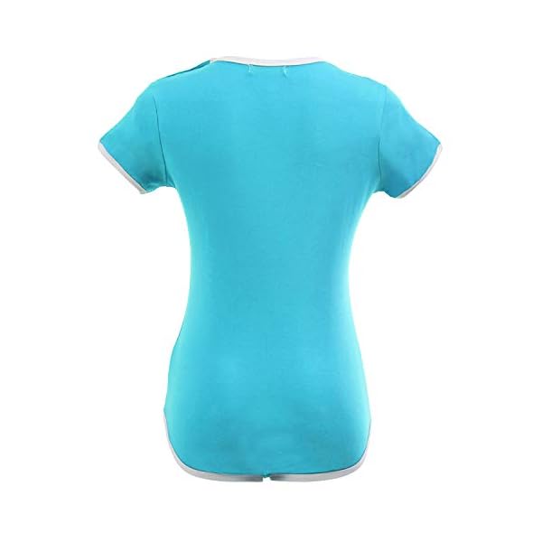 Littleforbig-Baby-Windel-Liebhaber-ABDL-Knopfleiste-Einteiler-Pastell-Serie Littleforbig ABDL-Strampler für Erwachsene, mit Knöpfen im Schritt, Pastellfarben