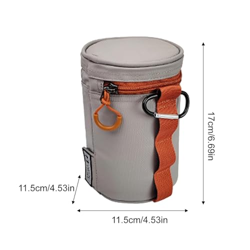 Sac de rangement polyvalent gris avec éclairage autonome pour pêche sur glace - 2