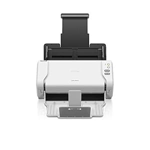 Brother ADS-2200 Document Scanner, USB 2.0, Desktop, 2 Sided Scanning, 35PPM, A4 Scanner, Includes AC Adapter, USB Cable…