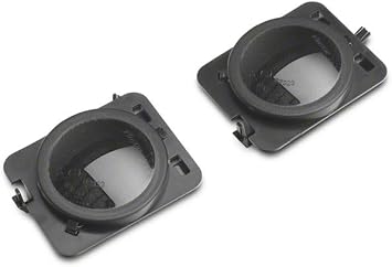Raxiom Axial Series LED Side Marker Lights; Smoked Compatible for 07-18 Jeep Wrangler JK