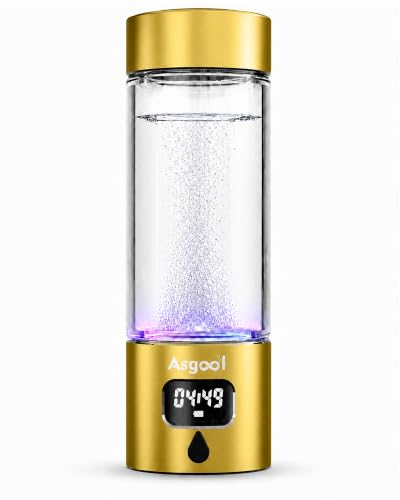 Image of Hydrogen Water Bottle Generator, Gold