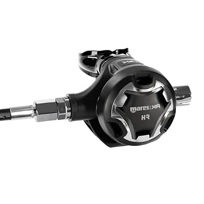 Mares 26XR-HR Technical Diving Regulator Set - 26XR 1st Stage, HR Technopolymer 2nd Stage, 75cm Rubber Hose, G5/8 Connection, 300 BAR (DIN)