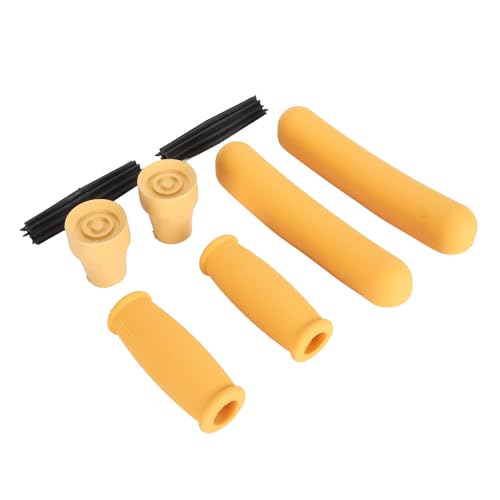 Rubber Material Crutch Pad Set, Enhanced Safety, Non Slip, Universal Fit for Aluminum and Wooden Crutches