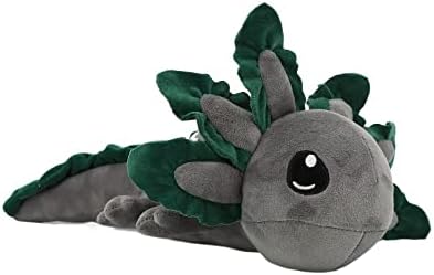 KSTOUMYBB 20 Inch Plush Axolotl Toys,Bed Soft Joyful Stuffed Dolls Desktop Huggable Ragdoll For Girls, Gifts For Kids Birthday (Color : Grey, Size : 20in)