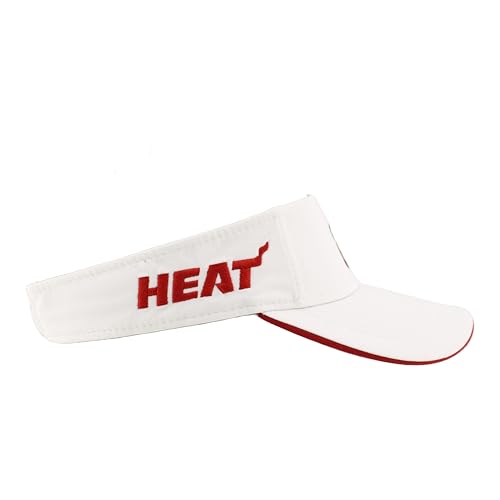 Image of ZHATS NBA Unisex-Adult NBA Officially Licensed Visor Impact White