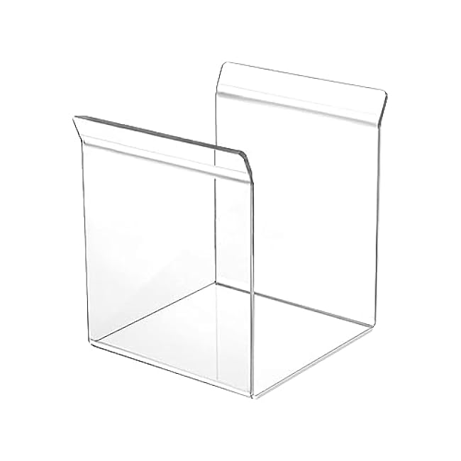 Food Storage Bag Holder Kitchen Tool Zip Quicker Ziplocks Bag Holder Food Storage Bag Holder Bag Holder Hands Free Empty Leftovers Bag Holder, Clear