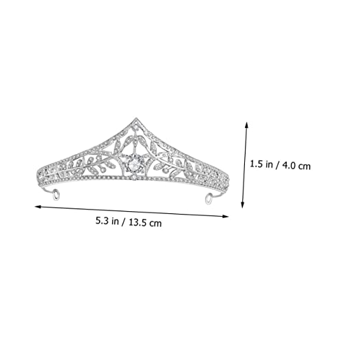 FOMIYES Noiva Coroa De Casamento Coroa De Pérolas Tiara De Casamento Acessórios Para Vestido De Noiv