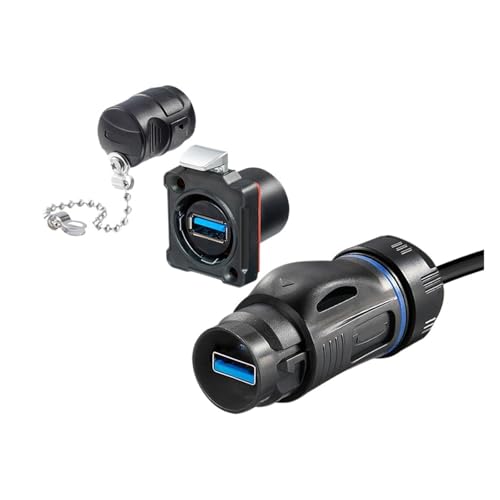 Connecteur M24 IP68 étanche USB pour caméra extérieure et drone de surface