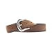 ARIAT Men's Distressed Leather Belt with Perforated Edge Design
