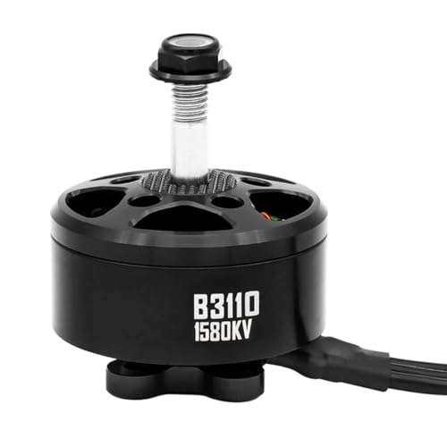 DollaTek Bat B series 3110 Brushless Motor FPV Drone Motor,FPV RC Airplane Drone DIY Parts,RC airplanes motor for Multi(Black) - Image 2
