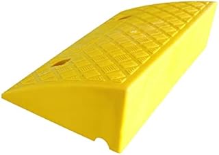 Rampas de goma para umbral de puerta, rampa de 5 cm/7 cm de alto, rampa de bordillo portátil para puertas (color del sensor: azul)