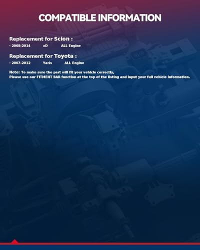 Image of KAX AC Blower Motor Compatible with Toyota Yaris 2007-2012, Scion xD 2008-2014 - HVAC Heater Blower Motor Replaces# 700235,75841