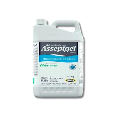 Alcool Gel Asseptgel Cristal Bactericida 70 Inpm 5L