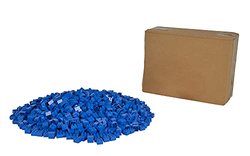 Simba 104114118 - Blox, 1000 Blaue Bausteine Für Kinder Ab 3 Jahren, 4er Steine, Im Karton, Vollkompatibel Mit Vielen Anderen Herstellern, Blau – Bild 5