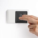 CHILDWEET Non-programowalny Termostat Do Ogrzewania Podłogowego C Mechaniczny Sterownik Temperatury z Pokrętłem Kompatybilny z Elektrycznym Systemem Grzewczym
