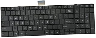 balikha Keyboard for Toshiba Satellite C850 C855D L875D English Computer Replaces