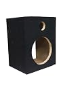 4-inche Car Speaker Cabinet Jodi Surround Box,(4inch), Black, Empty Wooden Enclosure with Mesh Grille, 25cm x 14 cm x 11 cm khaalee Speaker Box gallery image
