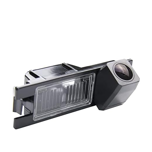 HD 1280x720p Trasera Cámara Impermeable Cámaras de visión Trasera Cámara de Marcha atrás Cámara para Opel Insignia Astra H/Corsa D/Meriva A/Vectra C/Zafira B, Fiat Grande Punto Meriva