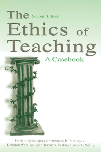 Psychology Press The Ethics of Teaching: A Casebook