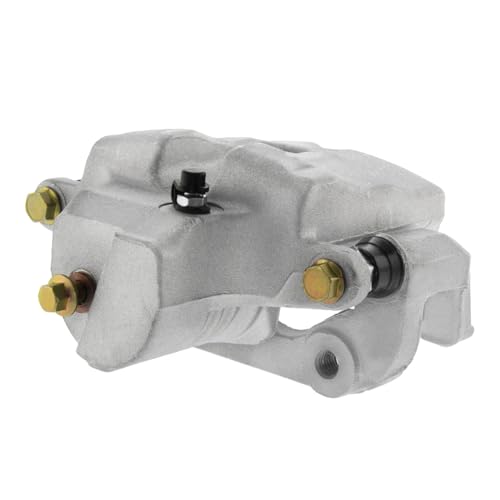 Image of Detroit Axle - Rear Right Brake Caliper for 2008-2014 Cadillac CTS Brake | Code JE5 Disc Brake Caliper w /Bracket 2009 2010 2011 2012 2013 Replacement Passenger Side Assembly