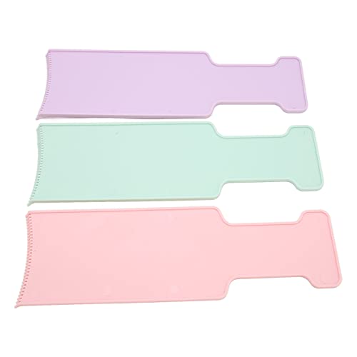 Balayage Board, Balayage Highlighting Board Kit de Tinte para el Cabello Balayage de 3 Colores Paleta para Tinte Decolorante para el Cabello para Uso Doméstico y Profesional