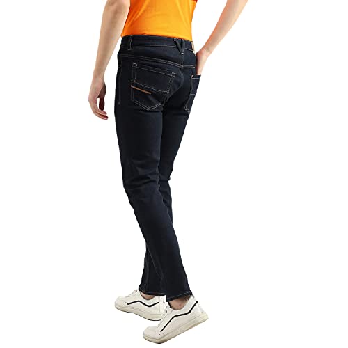 Image of UNITED COLORS OF BENETTON Men Solid Skinny Fit Jeans