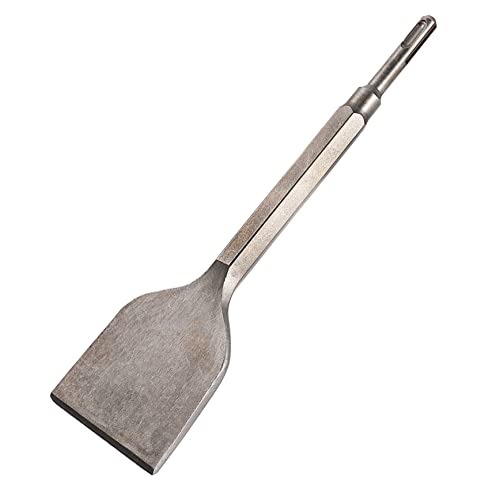 LOORGVEL Scalpello Per Muratura e Calcestruzzo Ad Angolo Piegato 17x280x75 Mm Per Trapano a Percussione, Strumento Per Rimozione Intonaco e Piastrelle, Uso Professionale Su Pavimenti e Pareti