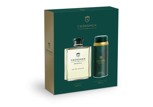 Crossmen Set: eau de Toilette 200 ml y Spray Corporal 150 ml Cover