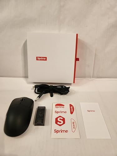 Amazon.co.jp: Sprime sp-pm1-black ワイヤレスゲーミングマウス 4K 8K