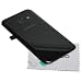 Produktbild Akkudeckel für Samsung Original für Samsung Galaxy A3 2017 (A320F) schwarz Akkufachdeckel Back Cover mit mungoo Displayputztuch