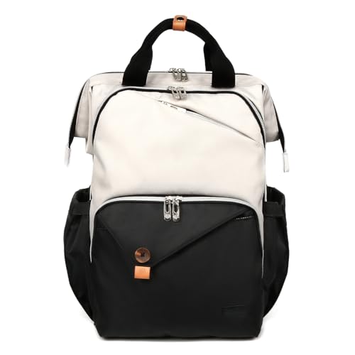 Image of Hap Tim Baby Diaper Bag for Boys Girls, Large Backpack Diaper Bags with Double Compartments, Baby Registry Search Shower Gifts Stuff Newborn Must Haves（7340-BH）
