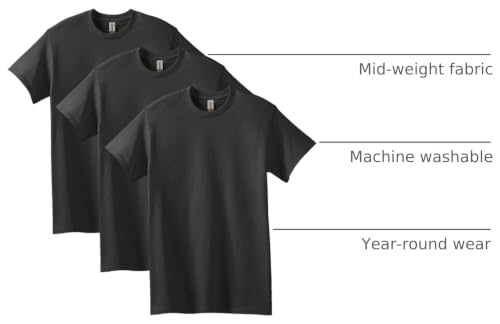 Image of Gildan Adult Heavy Cotton T-Shirt, Style G5000