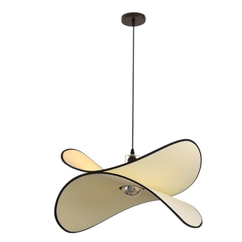 Lampe suspendue vintage en tissu Wabi-Sabi lustre réglable pour design de bar et restaurant