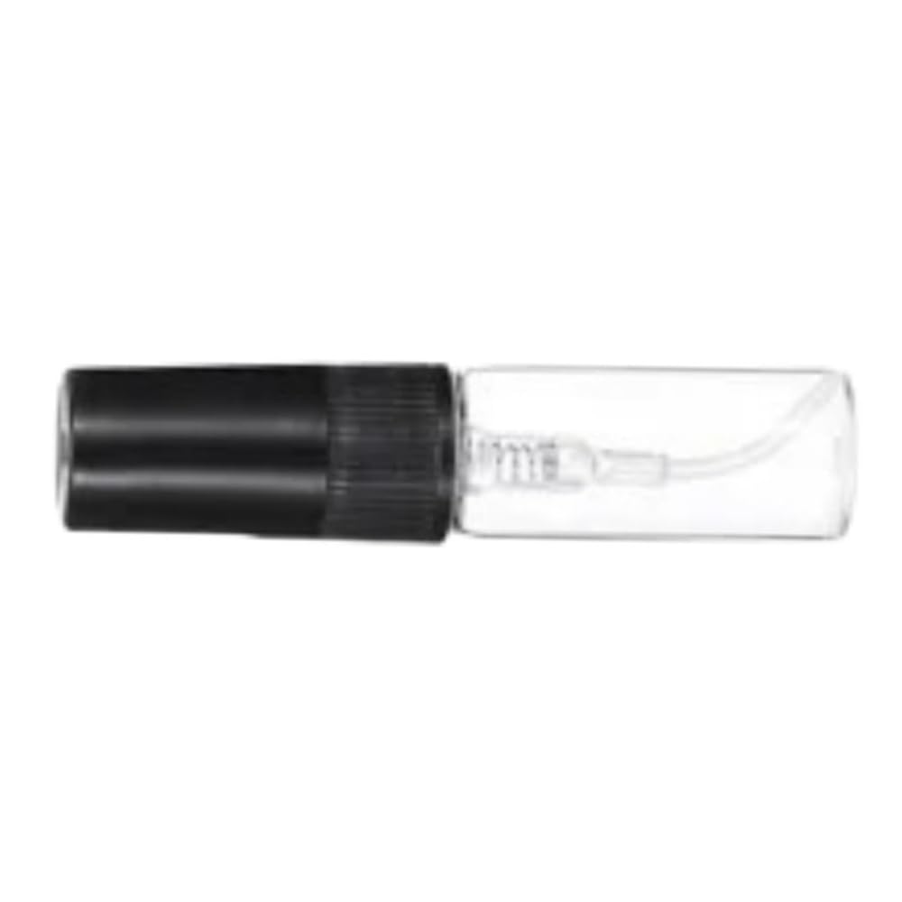 GOCENJIU Empty Decorative Bottle 20pcs Clear Mini Glass Bottles Mist Spray Vials, Sample Jars Empty Small Atomizer Bottle(3ml)