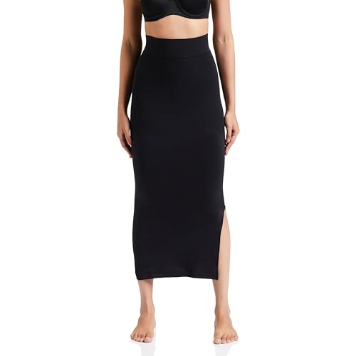 Image of Amazon Brand - Symbol Women's Shapewear| Petticoat | Side Slit | Seamless | Elastane (Available in Plus Sizes)